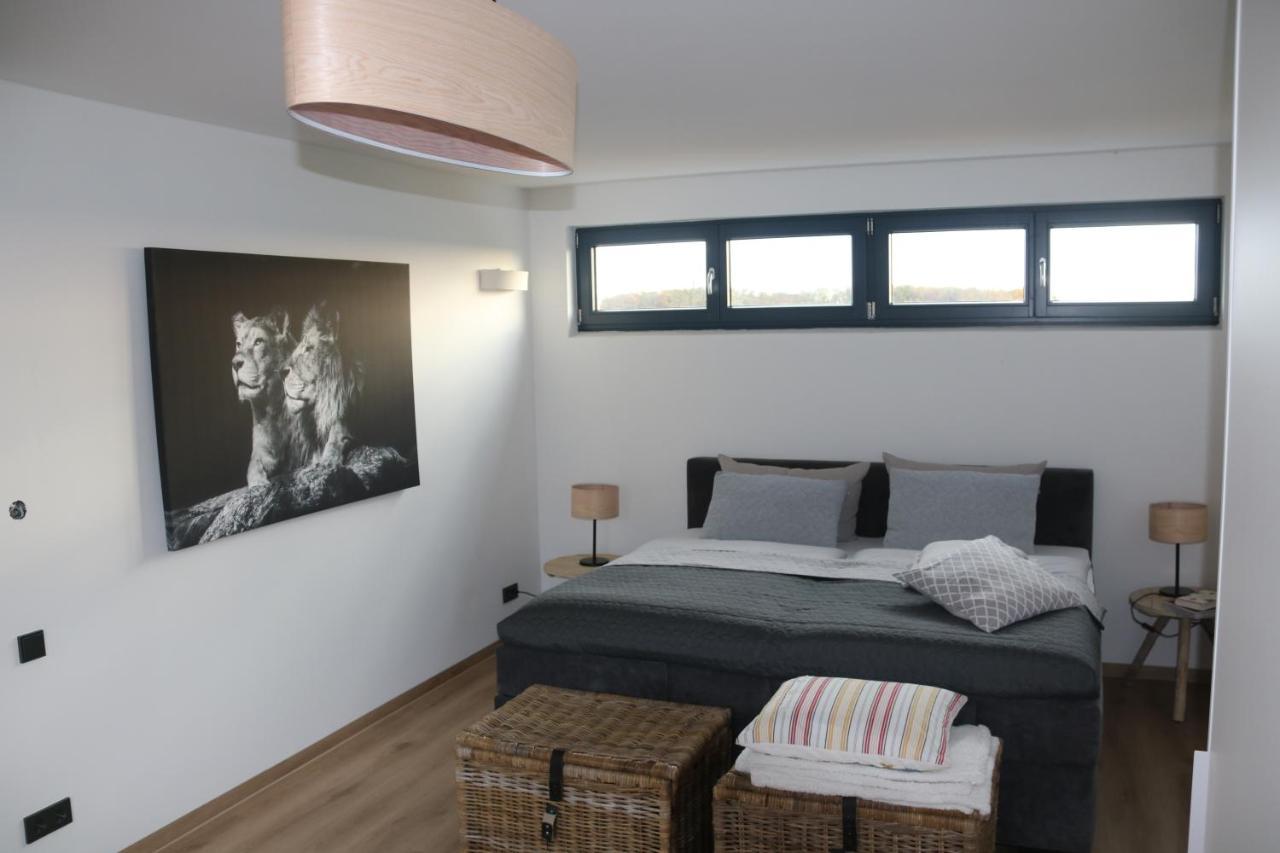 Moderne Barrierefreie Wohnung Auf Dem Land Bei Neuruppin Lichtenberg  Εξωτερικό φωτογραφία