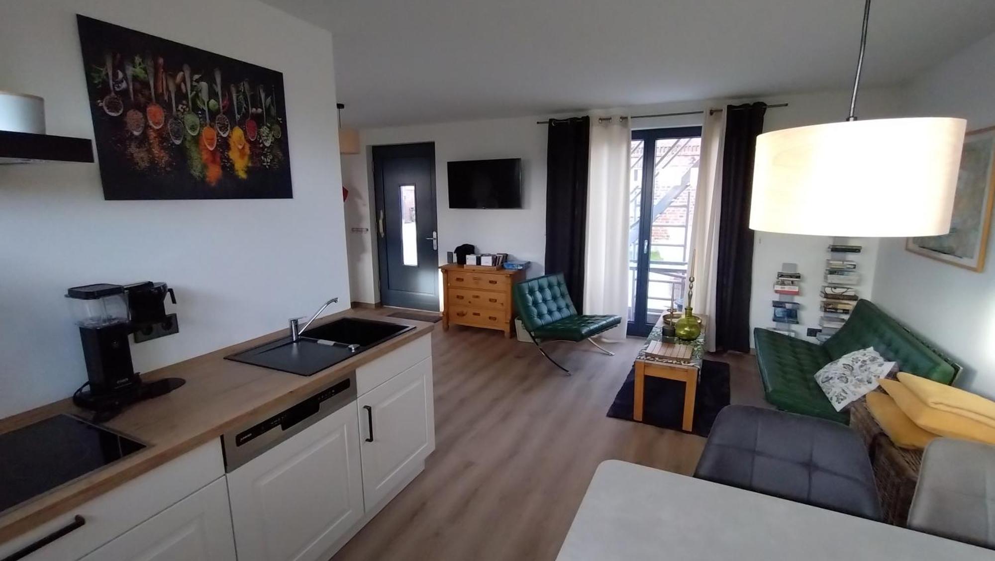 Moderne Barrierefreie Wohnung Auf Dem Land Bei Neuruppin Lichtenberg  Εξωτερικό φωτογραφία